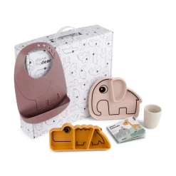 Goodie box repas silicone - Rose mixte