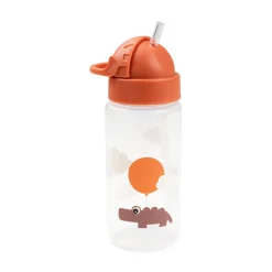 Gourde à paille - Happy clouds - Papaye - 350 ml