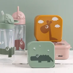 Gourde à paille - Ozzo - Rose - 350 ml