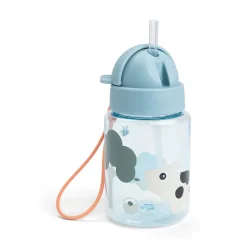 Gourde à paille - Tiny farm - Bleu - 280 ml