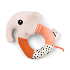 Hochet anneau - Elphee - Rose