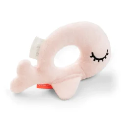 Hochet anneau - Wally - Rose