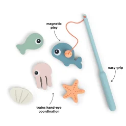 Jeu de pÍche pour le bain - Sea friends - Multicolore