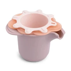 Jeu d'eau lot de 3 gobelets empilables - Elphee - Rose