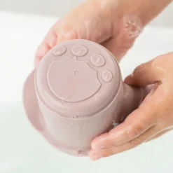 Jeu d'eau lot de 3 gobelets empilables - Elphee - Rose