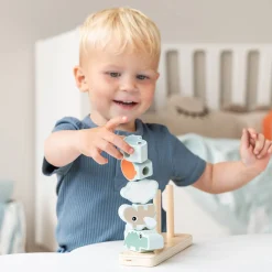 Jeu empilable - Happy clouds - Multicolore