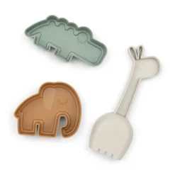 Jeux de sable 3 pcs - Deer friends - Multicolore