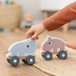 Jouet à pousser - Nozo - Bleu