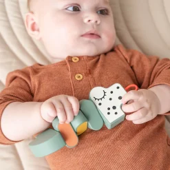 Jouet d'éveil bois - Croco - Vert