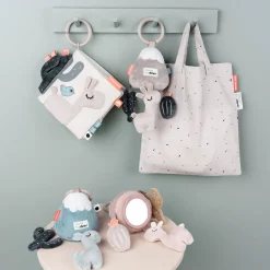 Jouet sensoriel à suspendre - Lalee - Rose