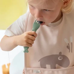 Kiddish couverts set de 3 - Deer friends - Vert