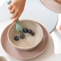 Kiddish couverts set de 3 - Deer friends - Vert