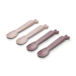 Kiddish cuillère lot de 4 - Lalee - Rose