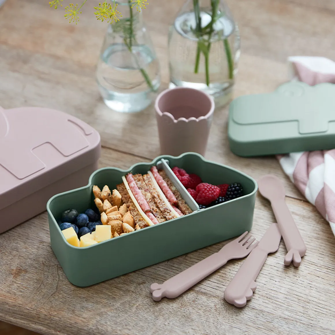 Kiddish lunch box - Croco - Papaye