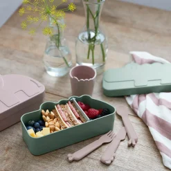 Kiddish lunch box - Croco - Moutarde