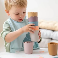 Kiddish tasse lot de 2 - Croco - Rose