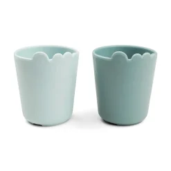 Kiddish tasse lot de 2 - Croco - Bleu