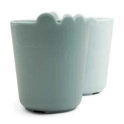 Kiddish tasse lot de 2 - Croco - Bleu