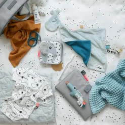 Lange lot de 2 - Dreamy dots - Moutarde