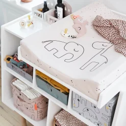 Lange lot de 2 - Happy dots - Rose