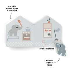 Livre d'éveil la maison d'Elphee - Deer friends - Multicolore