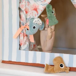 Marionnette à doigts lot de 3 - Deer friends - Multicolore