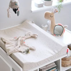 Matelas à langer easy wipe - Confetti - Sable