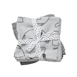 Maxi lange lot de 2 - Contour - Gris