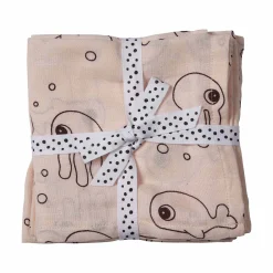 Maxi lange lot de 2 - Sea friends - Rose