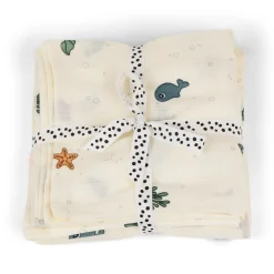 Maxi lange lot de 2 - Sea friends - Beige