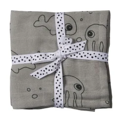 Maxi lange lot de 2 - Sea friends - Gris