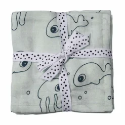 Maxi lange lot de 2 - Sea friends - Bleu