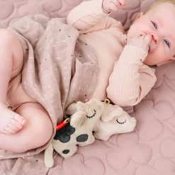 Mini hochet sensoriel - Dotti - Sable