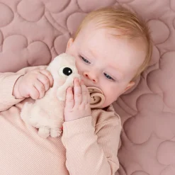 Mini hochet sensoriel - Pigee - Rose