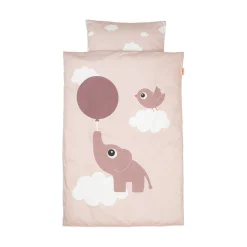 Parure de lit baby - Elphee -Rose
