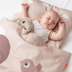 Parure de lit baby - Elphee -Rose