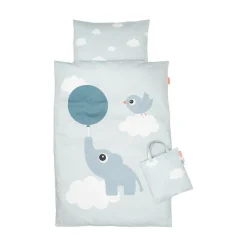 Parure de lit baby - Elphee - Bleu