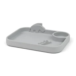 Peekaboo assiette plateau - Deer friends - Gris