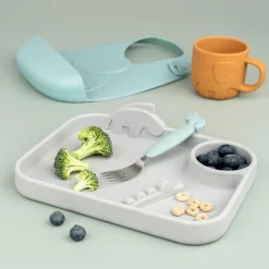 Peekaboo assiette plateau - Deer friends - Gris