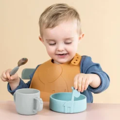 Peekaboo tasse à 2 poignées - Croco - Gris