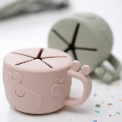 Peekaboo tasse goûter - Raffi - Rose