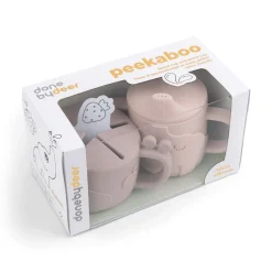 Peekaboo tasses double usage - Deer friends - Rose