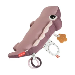 Peluche d'activités - Croco - Rose