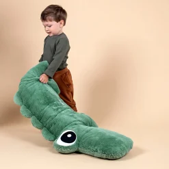 Peluche grande - Croco - Vert