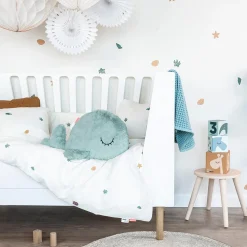 Peluche moyenne - Wally - Bleu