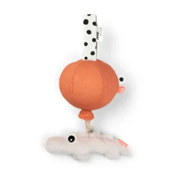 Peluche musicale - Happy clouds - Croco - Rose