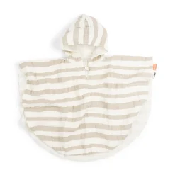 Poncho de bain - Stripes - Sable