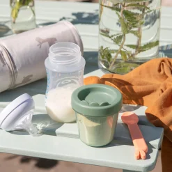 Pot de conservation lot de 3 - Croco - Vert