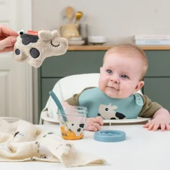 Pot de conservation lot de 2 - Tiny farm - Bleu