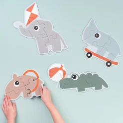 Puzzle Jigsaw - Playground - Multicolore